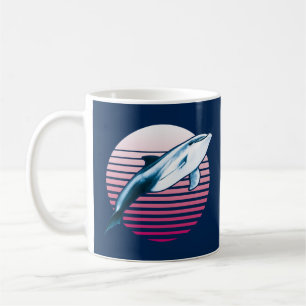Vintage Stil Retro Delfin Kaffeetasse