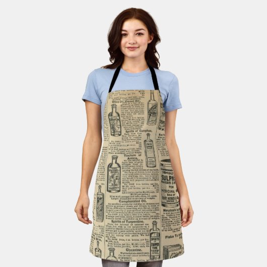 Vintage-Stil Schürze (Getragen)