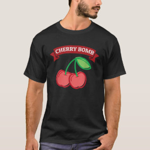 Vintage Stile für die Frauenkrebsmombe T-Shirt