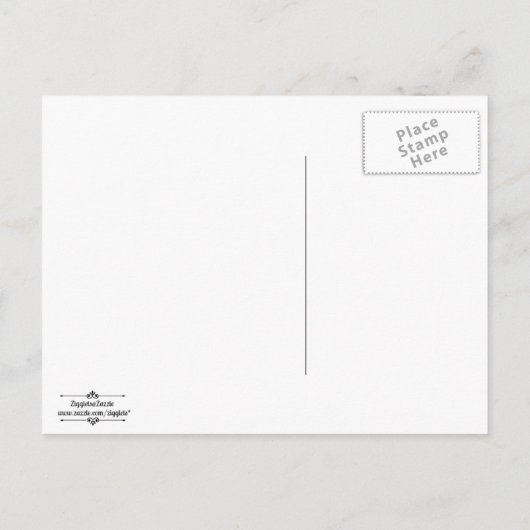 Vintage Stilgestaltung Save the Date Postkarte (Rückseite)