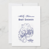 Vintage stilisierte Mount Desert Island MN Karte B (Vorderseite)