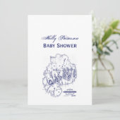 Vintage stilisierte Mount Desert Island MN Karte B (Stehend Vorderseite)