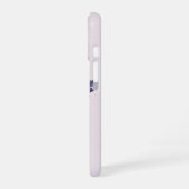 Vintage stilisierter Lavendel iPhone 16 Hülle (Linke Seite)