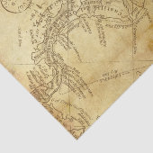 Vintage Stilkarte für das Pergamentpapier Seidenpapier (Ausschnitt)