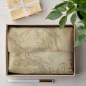 Vintage Stilkarte für das Pergamentpapier Seidenpapier (Geschenk)