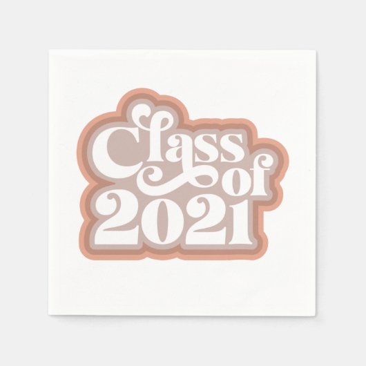 Vintage Stilklasse 2021 Serviette (Vorderseite)