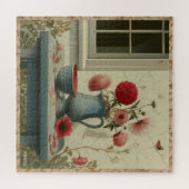 VINTAGE-STILLEBEN-KUNST PUZZLE (Horizontal)