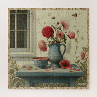 VINTAGE-STILLEBEN-KUNST PUZZLE