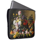 Vintage Stillleben Blume und Früchte Laptopschutzhülle (Vorne Rechts)