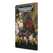 Vintage Stillleben Blume und Früchte Mini Klemmbrett (Gewinkelt2)