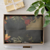 Vintage Stillleben Blume und Früchte Seidenpapier (Geschenk)