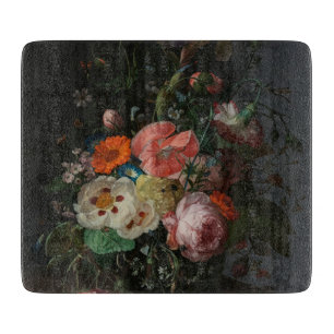 Vintage Stillleben niederländischer Meister Rachel Schneidebrett