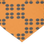 Vintage Stilpunkte Diamantenmuster Tischdecke (Schrägansicht)