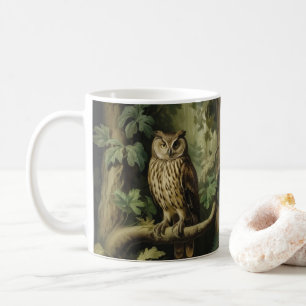 Vintage Stilschüssel im verzauberten Wald Kaffeetasse