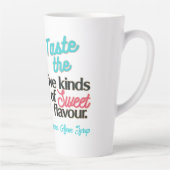 Vintage Stimmen Latte Tasse (Rechts)