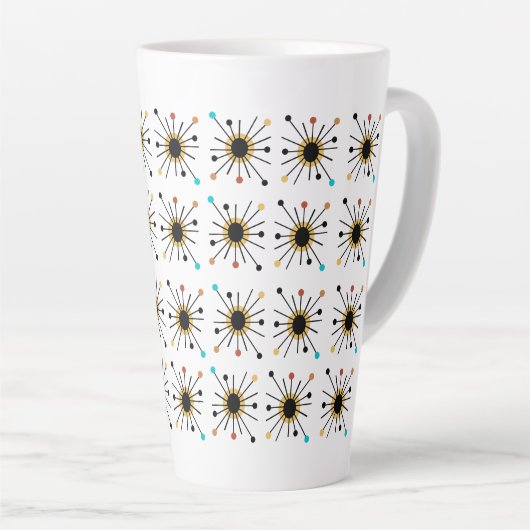Vintage Stimmen Latte Tasse (Rechte Ecke)