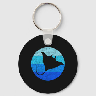 Vintage Stingray Manta Ray Hawaii Ozean Tiere Schlüsselanhänger