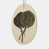 Vintage Stingrochen, Meerestiere Keramik Ornament (Links)