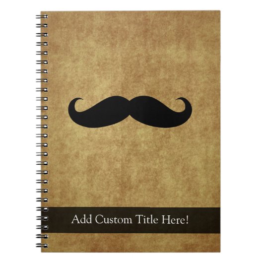 Vintage Stöcke mit benutzerdefiniertem Text Notizblock (Vorderseite)