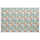 Vintage-Stoff Van Surf beige Stoff (Fat Quarter (45,7 x 55,9 cm))