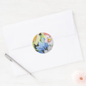 Vintage Stoffe in Blume Muster Stickers (Umschlag)
