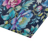 Vintage Stoffe und Gemälde Schneidebrett (Ecke)