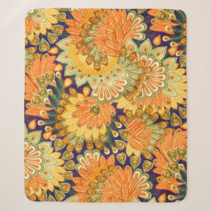 Vintage-Stoffmuster: Nahaufnahme-Textur. Sherpadecke