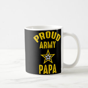 Vintage stolze Armee PAPA Veteranen Familientreffe Kaffeetasse