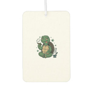 Vintage Stoner Turtle Vector-Shirt-Design_1 Autolufterfrischer