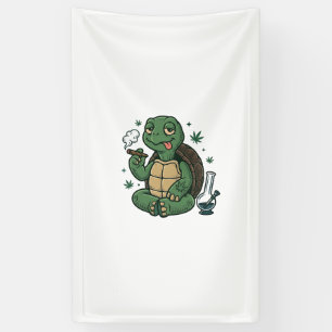 Vintage Stoner Turtle Vector-Shirt-Design_1 Banner