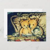 Vintage Story Time Children Postkarte (Vorne/Hinten)