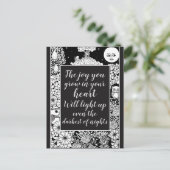 Vintage Storybook Art | Inspirationsangebot zur Fr Postkarte (Stehend Vorderseite)