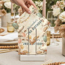 Vintage Storybook Car Two Fast Birthday