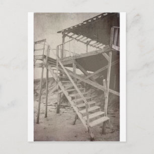 Vintage Strand Postkarte