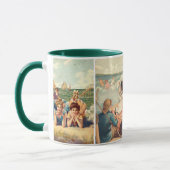 Vintage Strand-Schönheits-Tasse Tasse (Links)