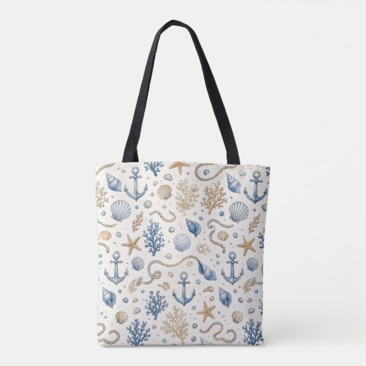 Vintage-Strand-Tasche Tasche (Rückseite)