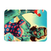 Vintage-Strand-Zombie-Pin-up Magnet (Horizontal)