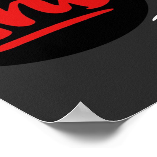 Vintage Strandreise Poster (Ecke)