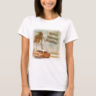 Vintage-Strandszene in Indian Shores T-Shirt