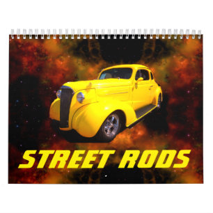 Vintage Straße Rod Kalender