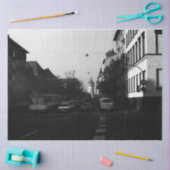 Vintage Straßenbahnen Seidenpapier (Basteln)