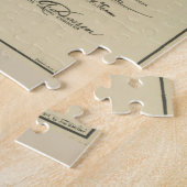 Vintage Straßenkarte Texas (1917) Puzzle (Seite)