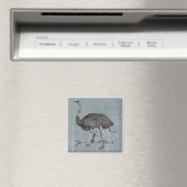 Vintage-Strauß Magnet (In Situ (Geschirrspüler))