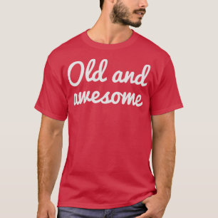 Vintage Streetwear Alte und Phantastische Schrift T-Shirt