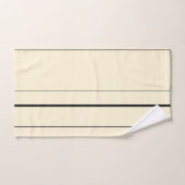 Vintage Streifen Badhandtuch Set (Handtuch)