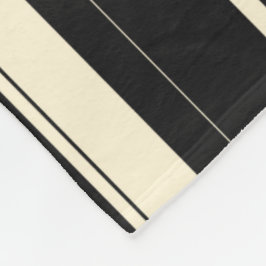 Vintage Streifen Fleecedecke