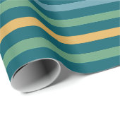 Vintage Streifen Geschenkpapier (Rolleneckpunkt)