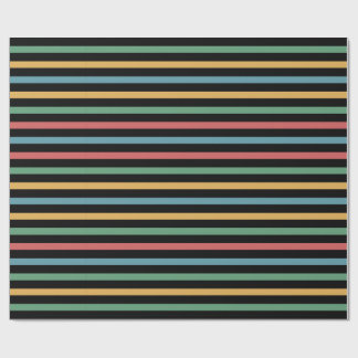 Vintage Streifen Geschenkpapier