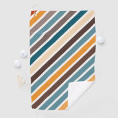 Vintage Streifen Golfhandtuch (Insitu)