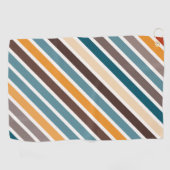 Vintage Streifen Golfhandtuch (Horizontal)